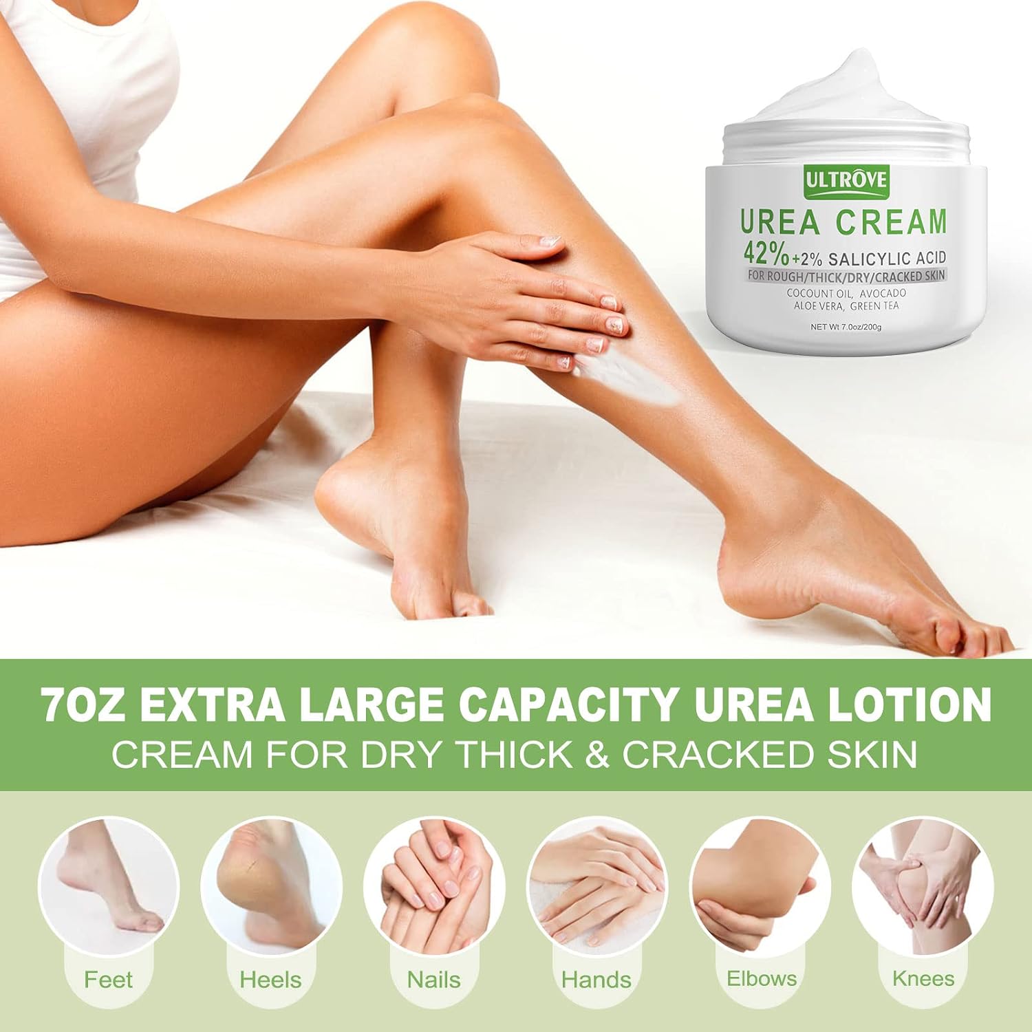 Thumbnail 5 de Urea Creme 42% mit 2% Salicylsäure 200 g 🦶