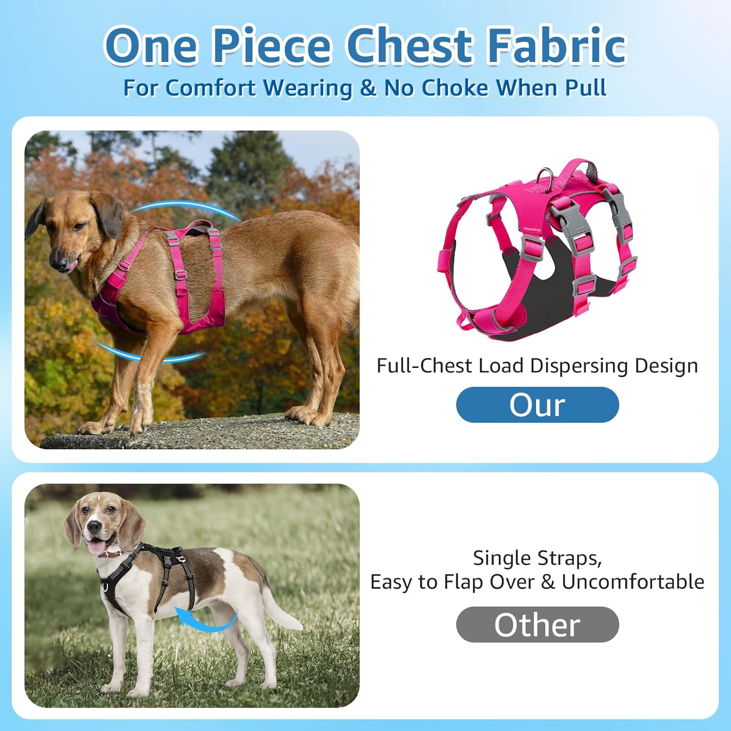 Thumbnail 4 de Eyein Escape Proof Dog Harness Large Dog