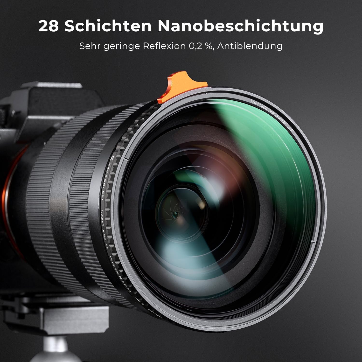 Thumbnail 6 de K&F CONCEPT Nano-X ND Filter 49 mm ND2-32