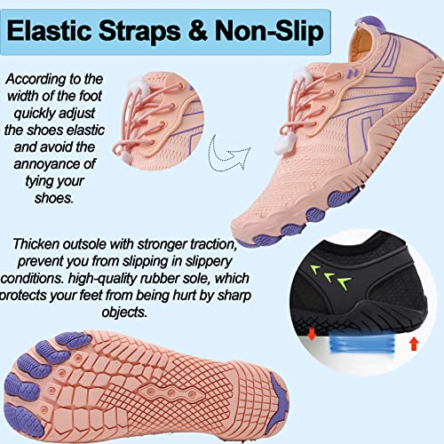 Detalle de Bravover Quick Dry Barefoot Aqua Shoes – Mens & Womens Beach & Pool Shoes