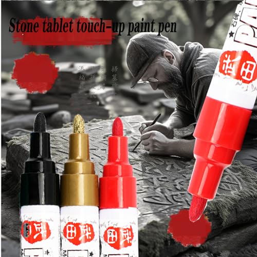 Thumbnail 3 de Stylos acryliques dorés pour pierres tombales ⚙️