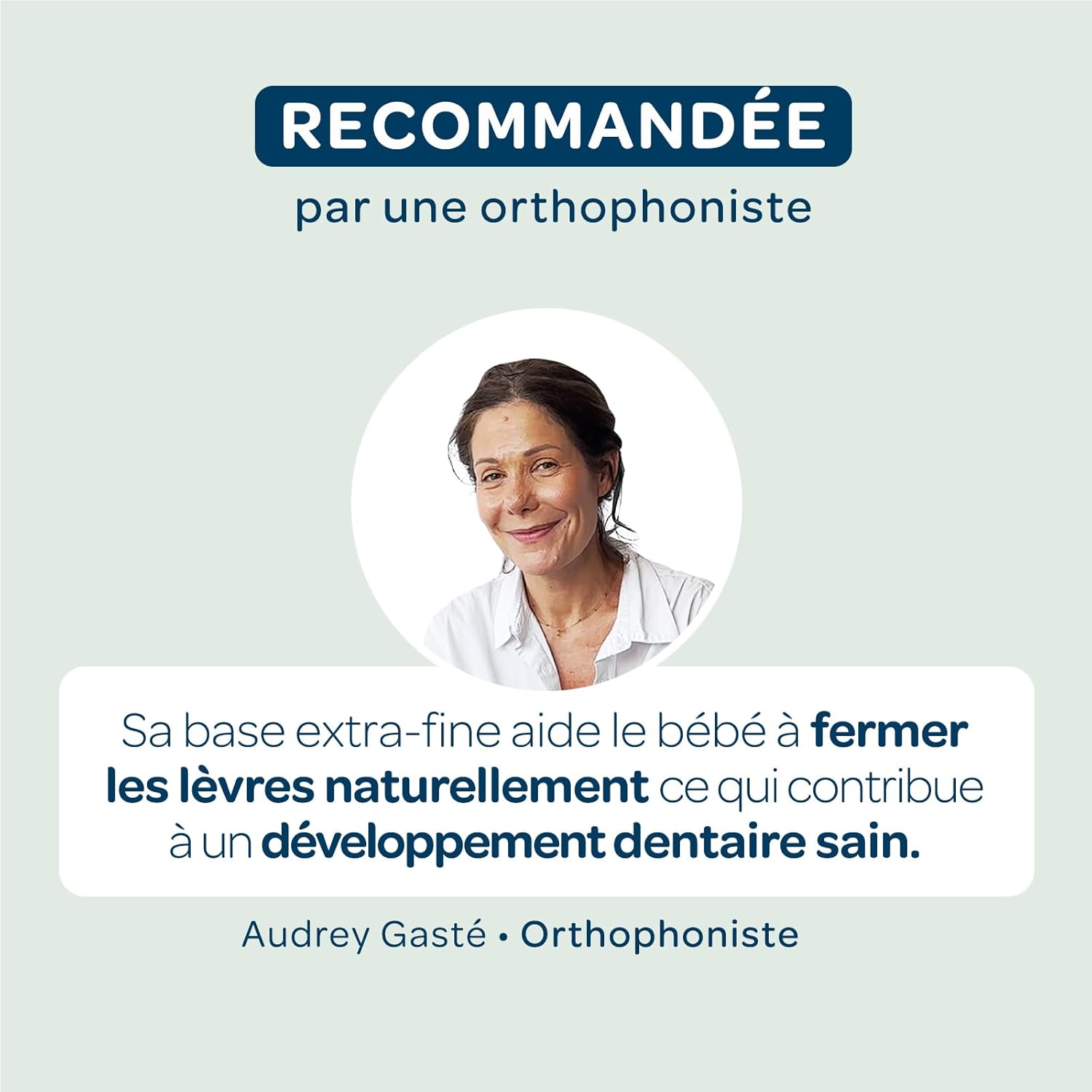 Thumbnail 4 de BIOLANE tétines anatomiques réversibles extra-fines animaux (6 à 18 mois) vert et beige