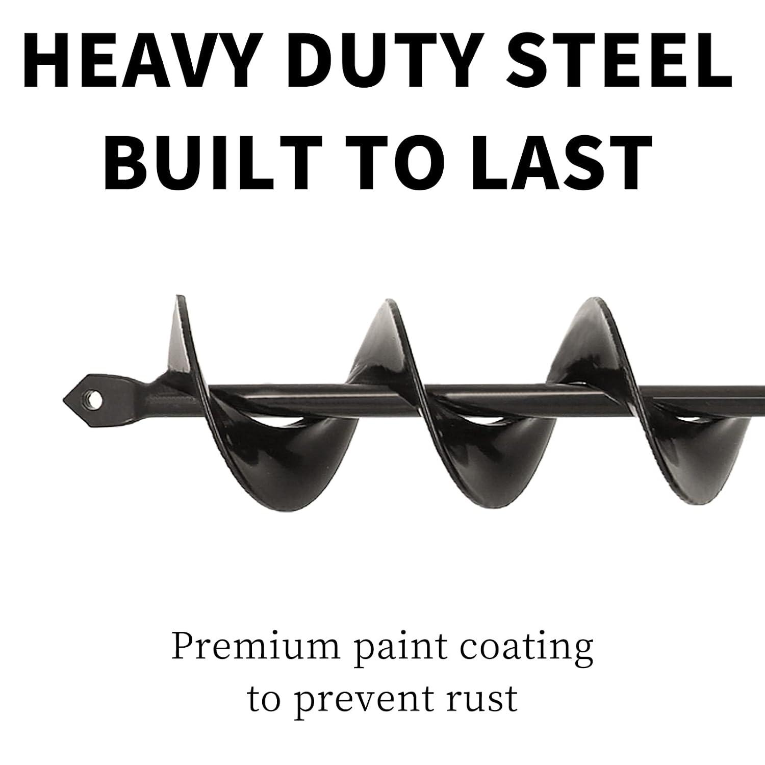 Thumbnail 3 de TCBWFY ADB-0218 Garden Auger Drill Bit, 1.6 x 16.5-Inch Spiral
