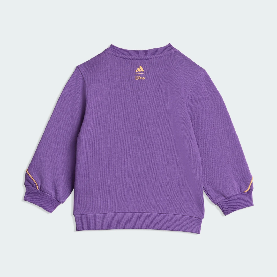 Detalle de Conjunto de chándal Adidas Disney Minnie Mouse – color violeta