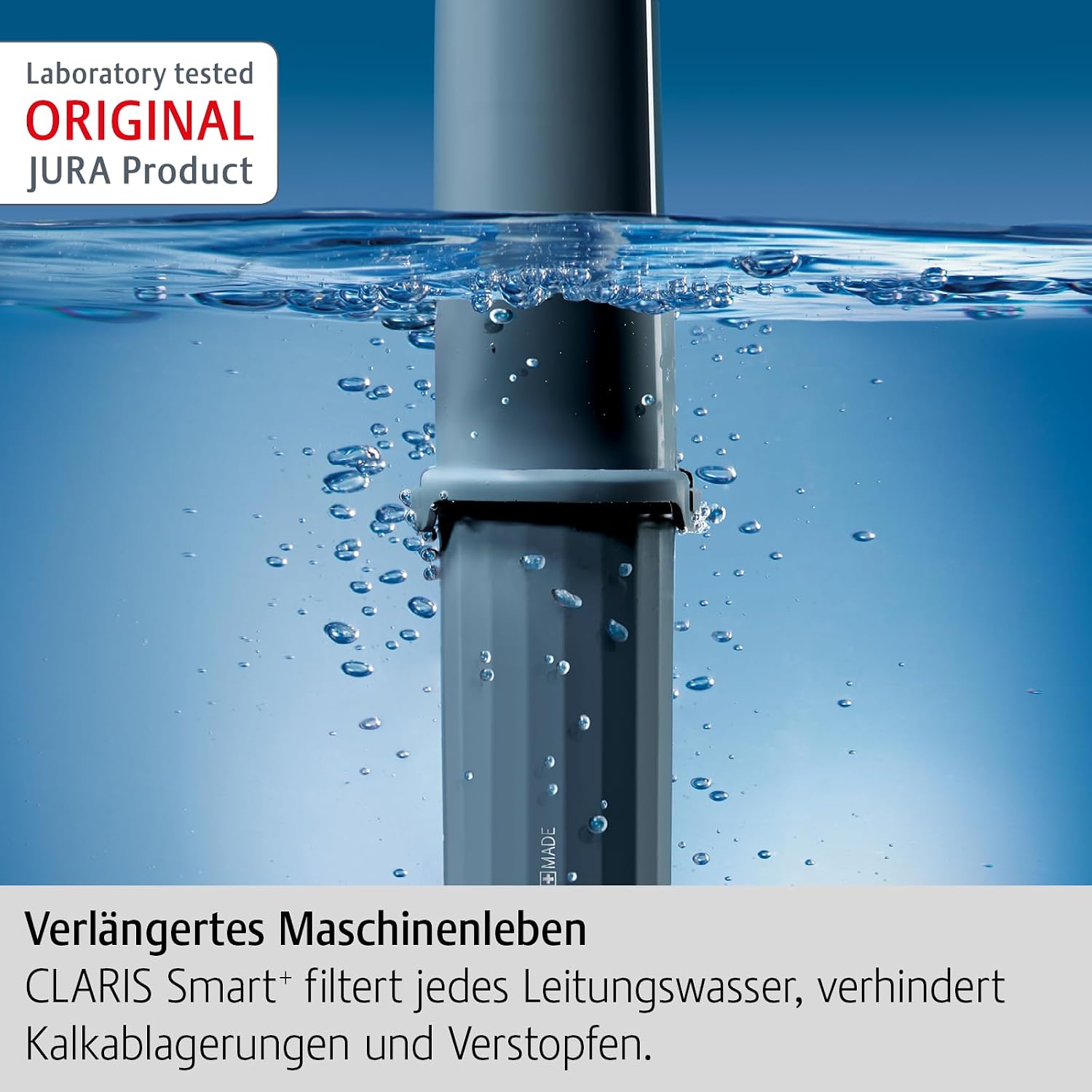 Detalle de JURA Claris Smart+ 24232 – wkłady filtrujące do ekspresów, zestaw 3 szt.