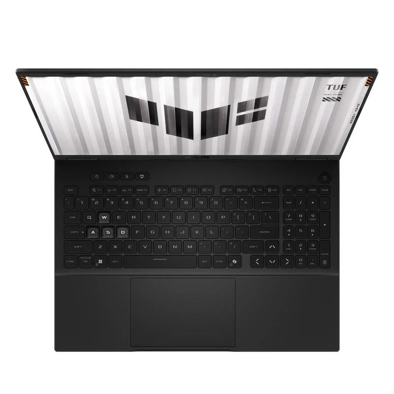 Detalle de Asus TUF Gaming A16 FA608UH-R7165W: portátil gaming con Ryzen 7, RTX 5050 y 16" de pantalla