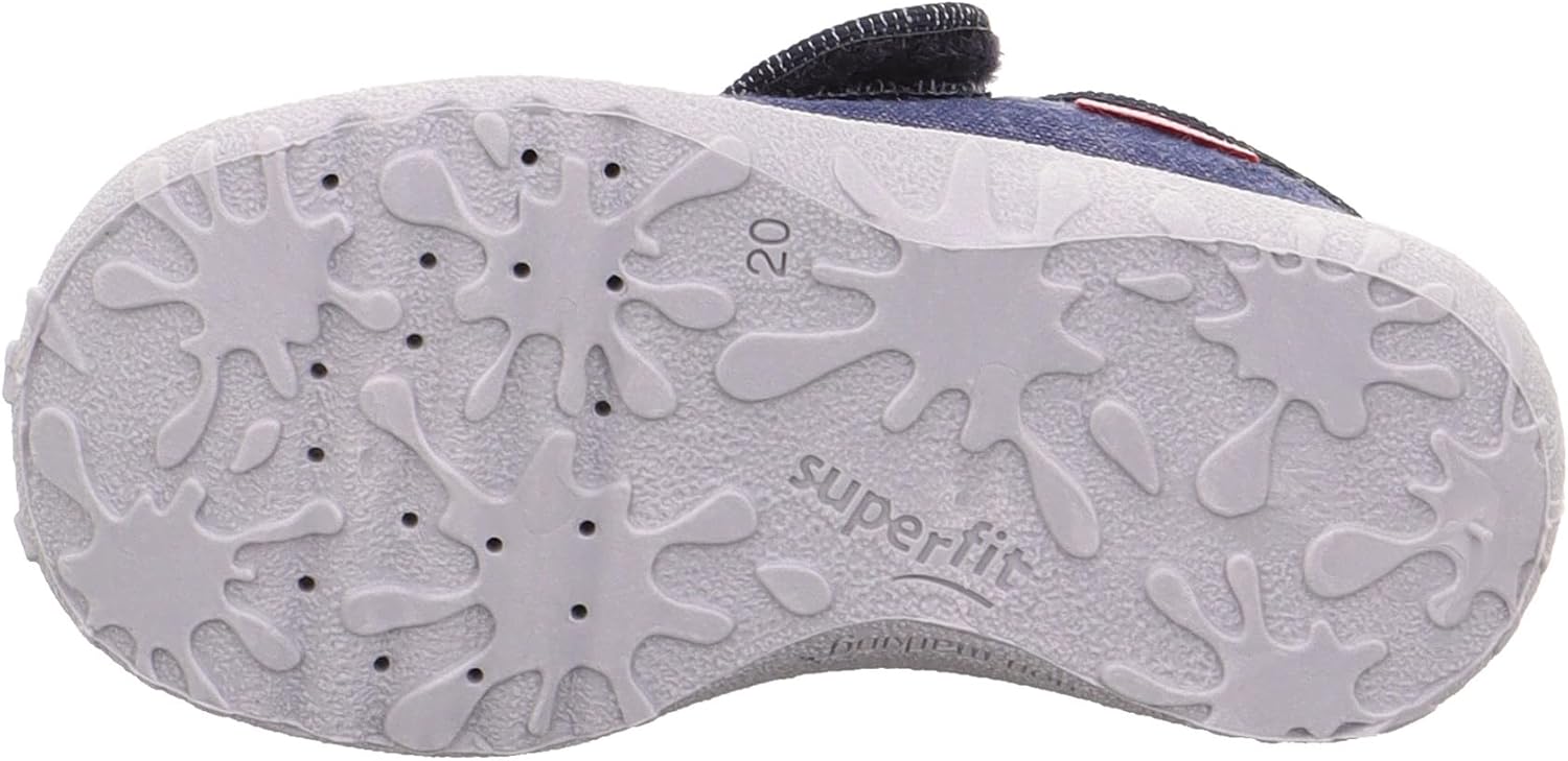 Thumbnail 3 de Superfit SPOTTY Hausschuhe 1-009246 für Jungen – mit Klettverschluss und auffälligen Details