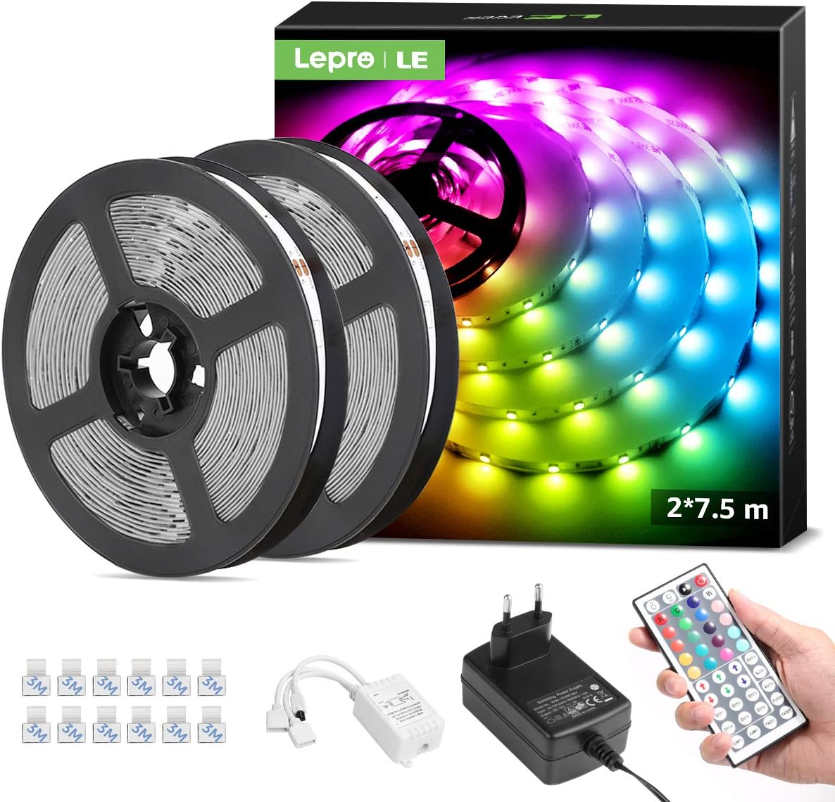 Detalle de LE LED Strip 15M RGB 450 LEDs 12V