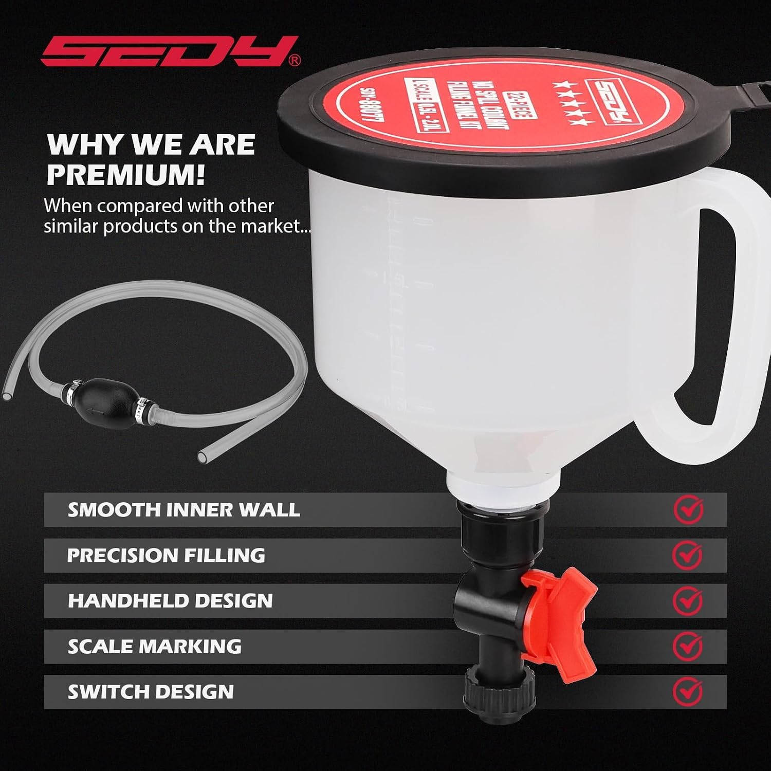 Thumbnail 6 de No-Spill Coolant Filling Funnel Kit 22pc đź›