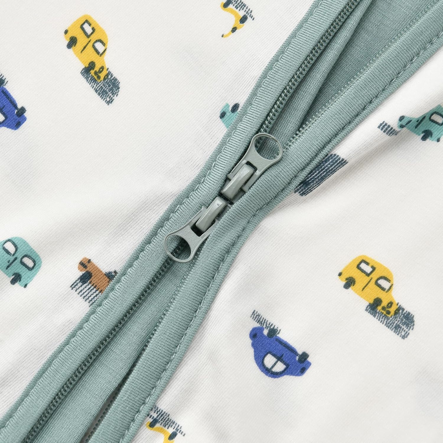 Detalle 1 de Aablexema Baby Footless Pajamas in Rayon from Bamboo