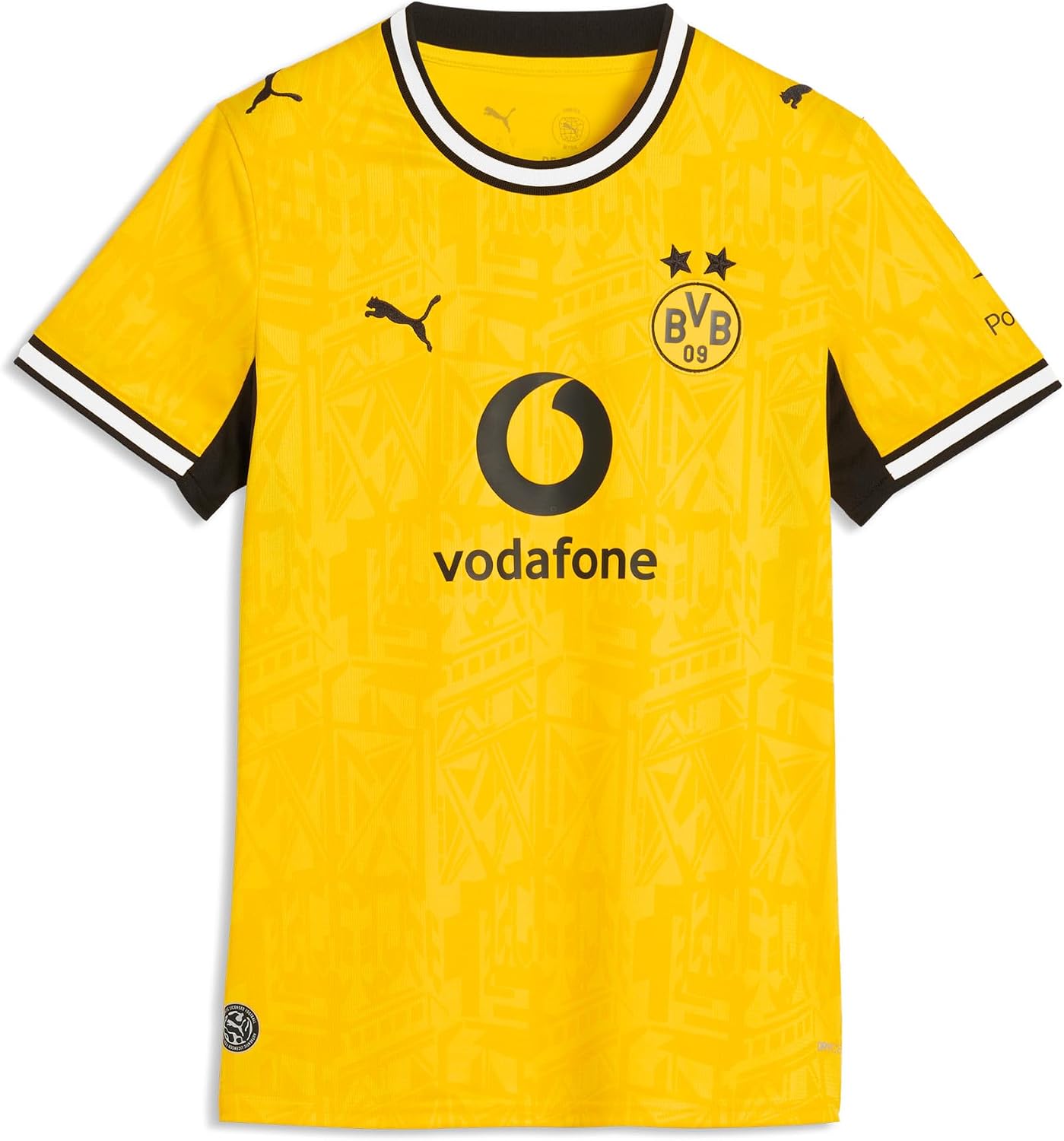 Detalle de Puma Borussia Dortmund Maillot Domicile 2025/2026 – Enfant Replica Jr
