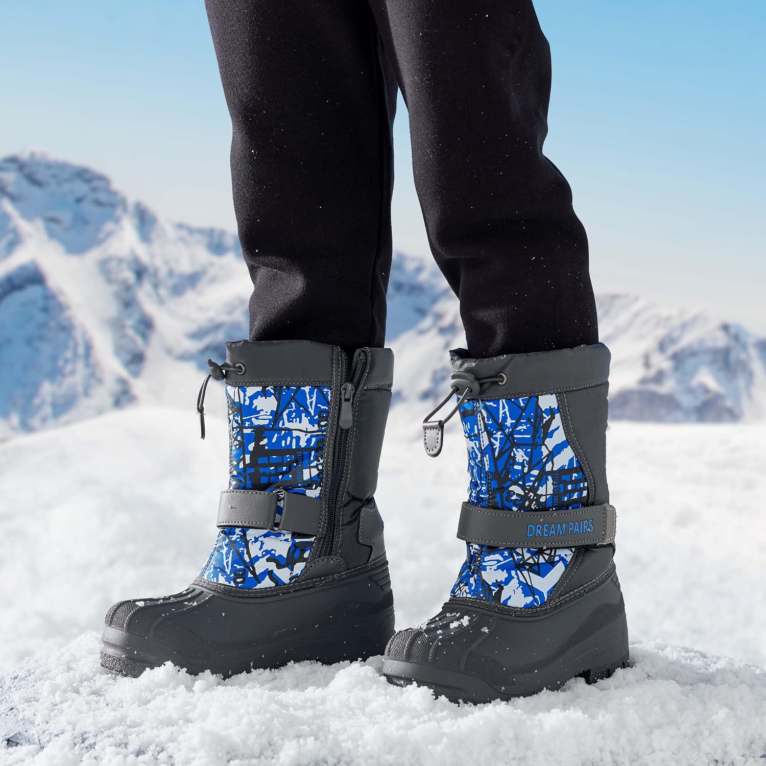 Detalle 2 de DREAM PAIRS Kids’ Snow Boots with Faux Fur Lining