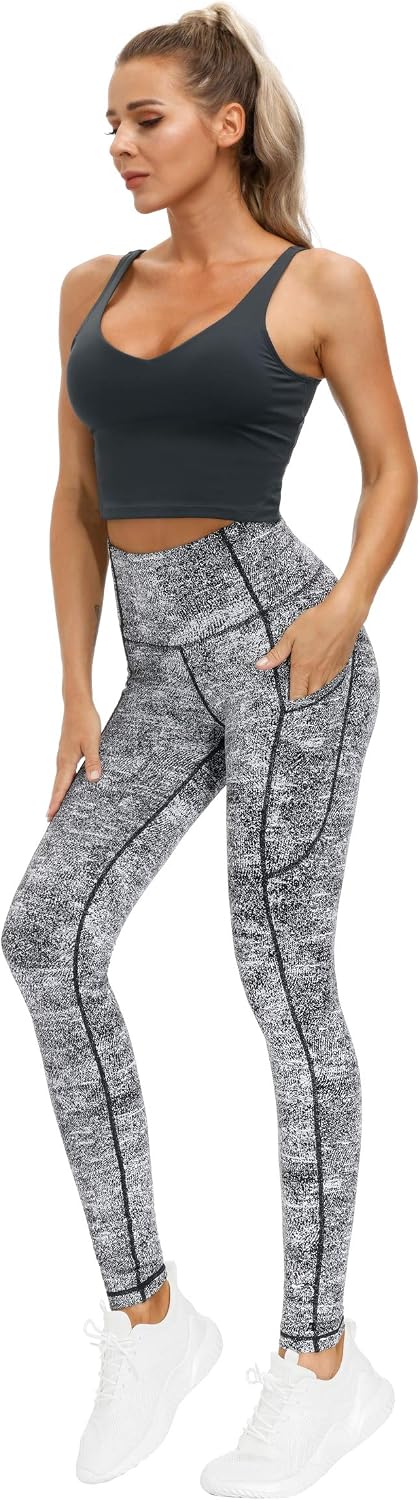 Thumbnail 4 de THE GYM PEOPLE Women 28 Leggings, High-Waisted with Side Pockets