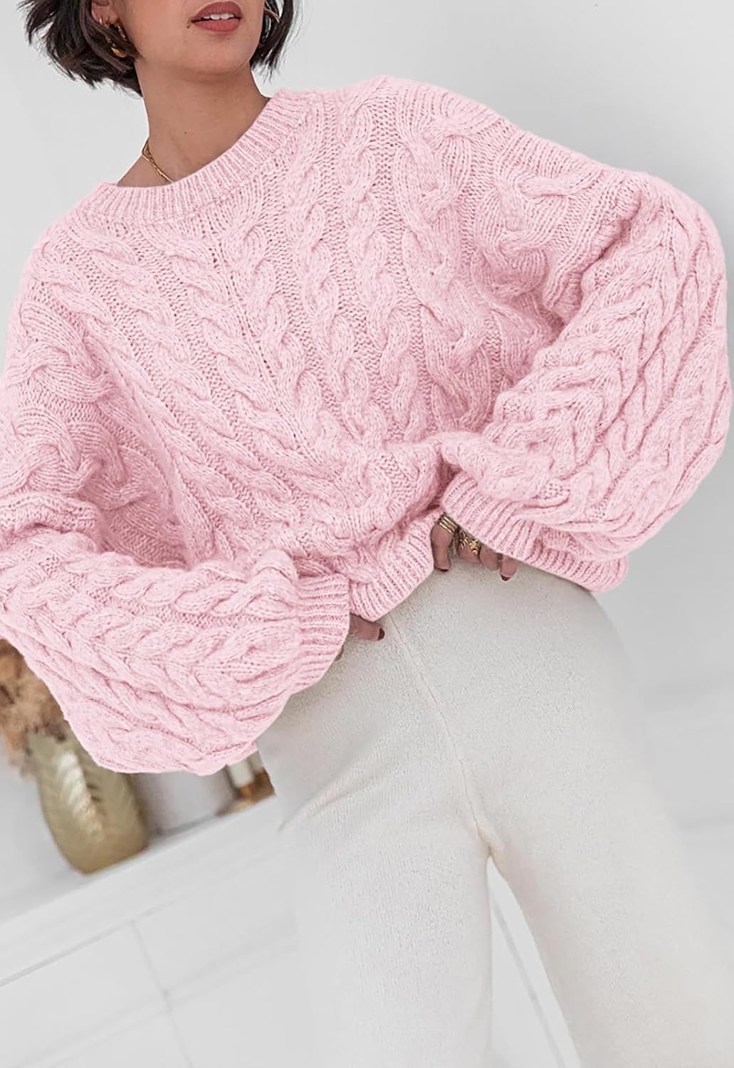 Detalle 2 de PRETTYGARDEN Oversized Sweater 2026
