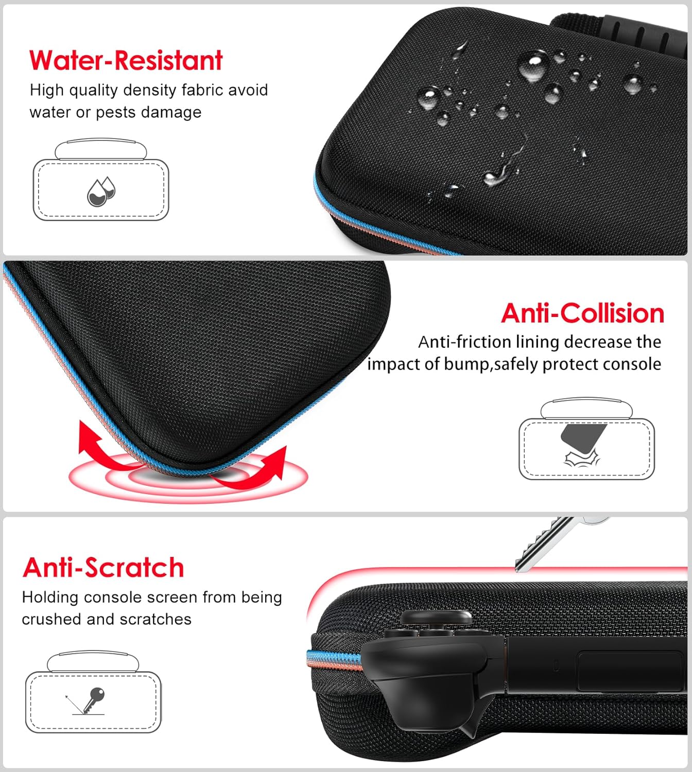 Thumbnail 4 de ivoler Carrying Case for Nintendo Switch 2, 12-slot case