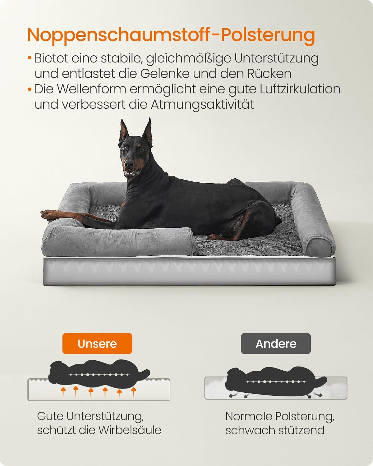 Thumbnail 2 de Feandrea orthopädisches Hundebett 120 x 85 cm