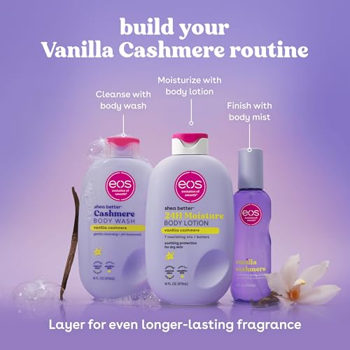 Thumbnail 8 de EOS Vanilla Cashmere Shea Better Body Lotion — 24-Hour Lightweight Moisture (16 fl oz)
