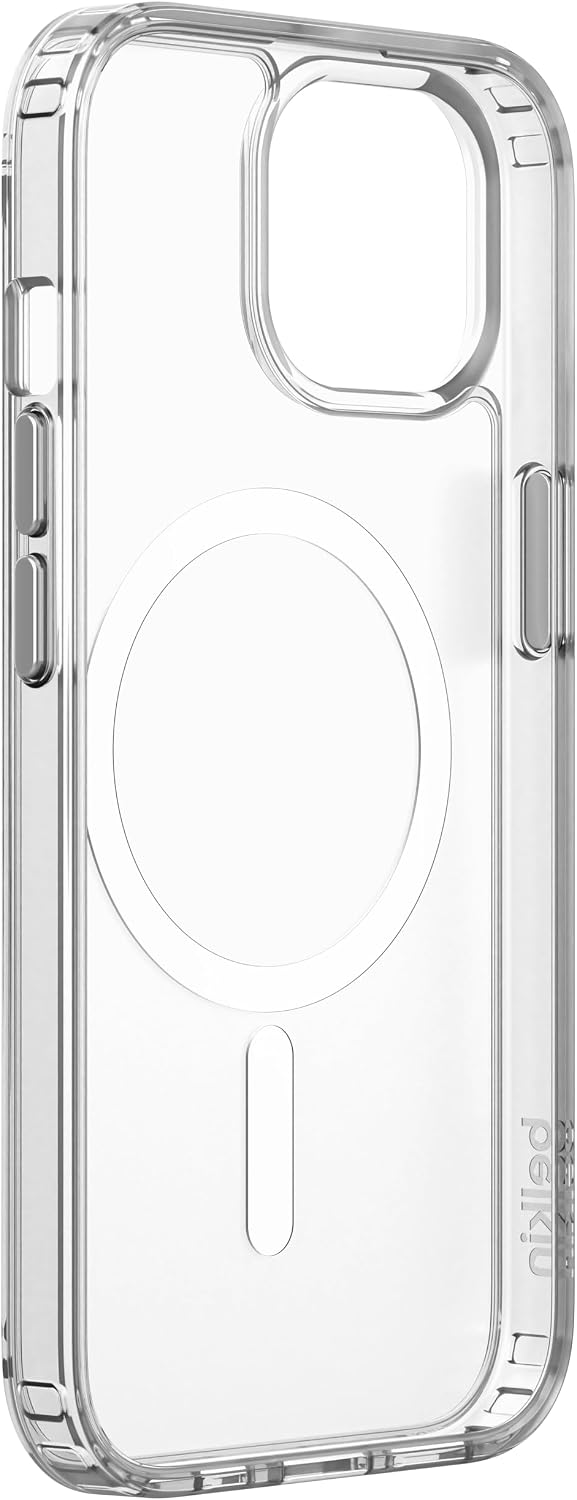 Detalle de Belkin SheerForce MSA019btCL iPhone 15用クリアケース MagSafe対応・TPU素材