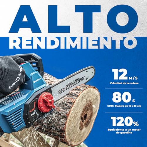 Thumbnail 2 de DongCheng Motosierra inalámbrica 18V con cadena Oregon ⚡