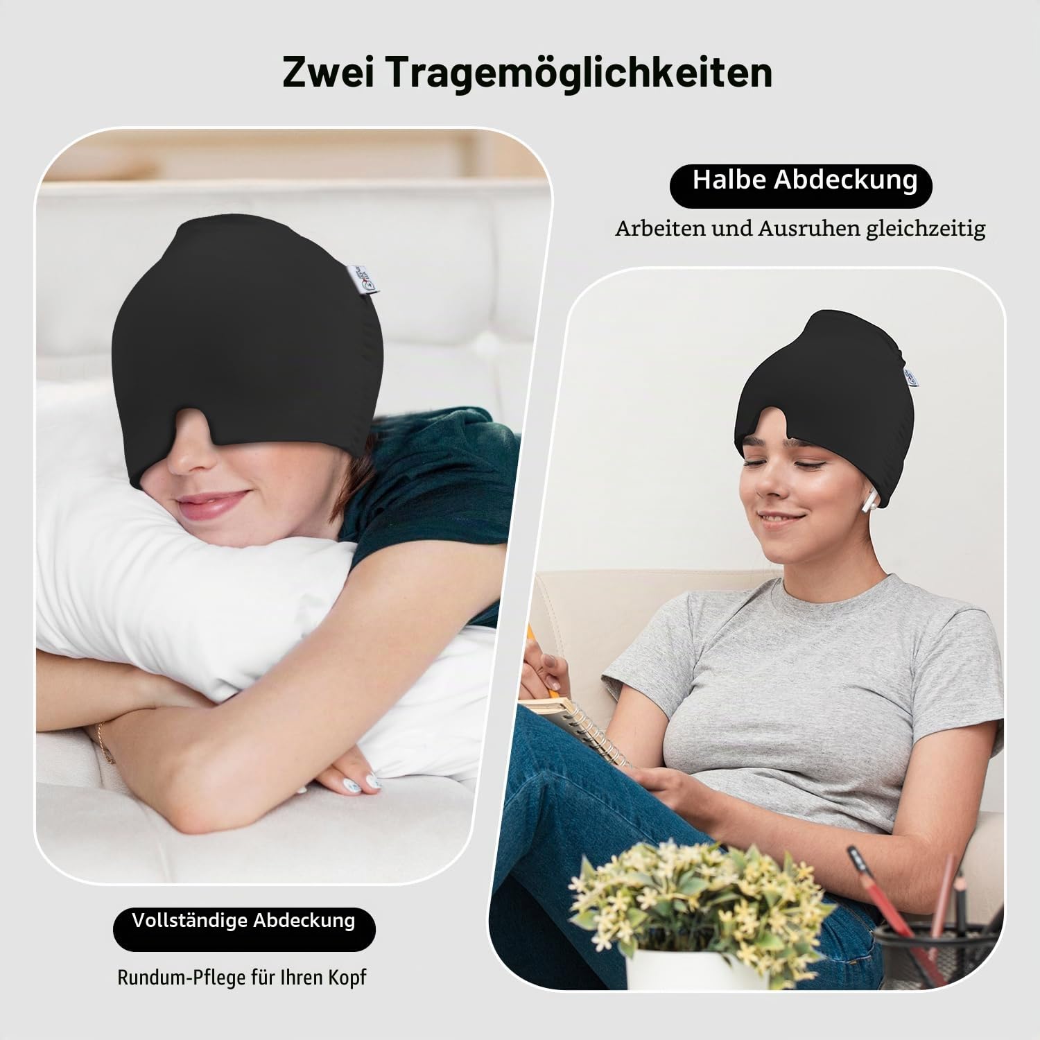 Thumbnail 4 de my novel things 2 Stück Migräne Maske
