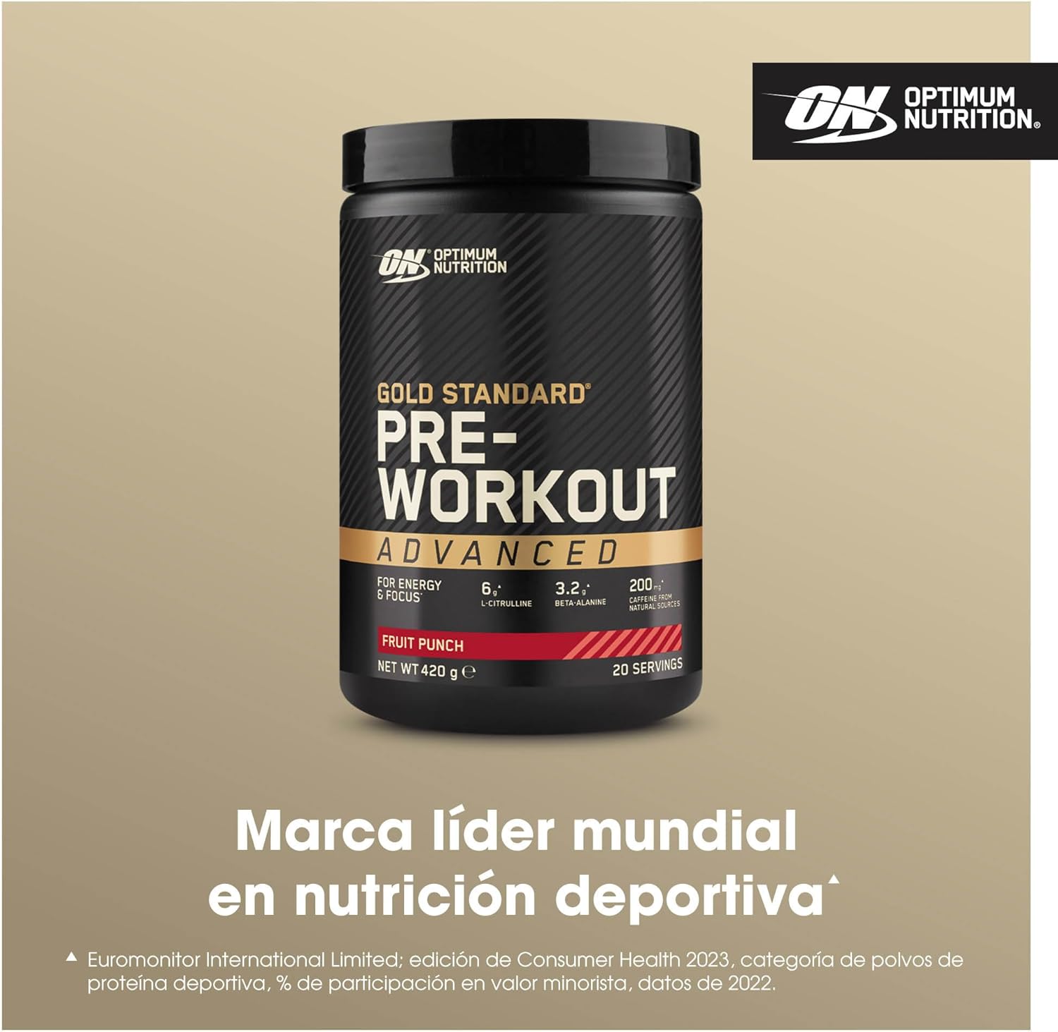 Detalle 2 de ON Platinum Pre-Entrenamiento 420 g