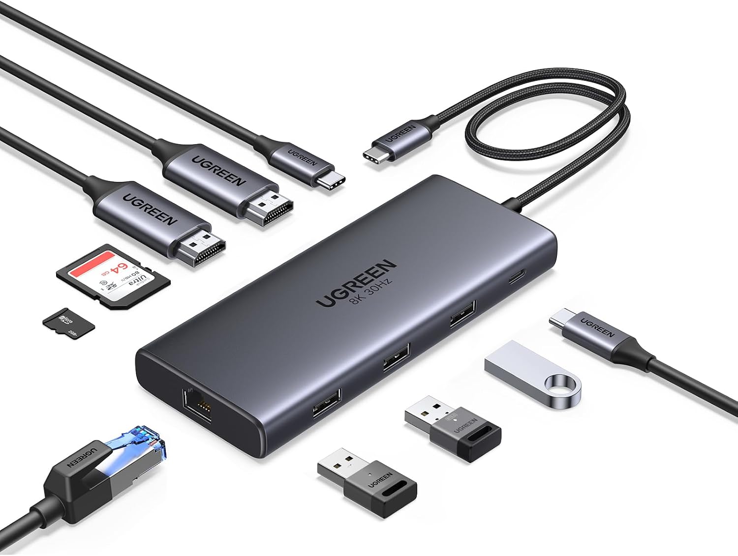 Detalle de UGREEN Revodok 210 Docking Station