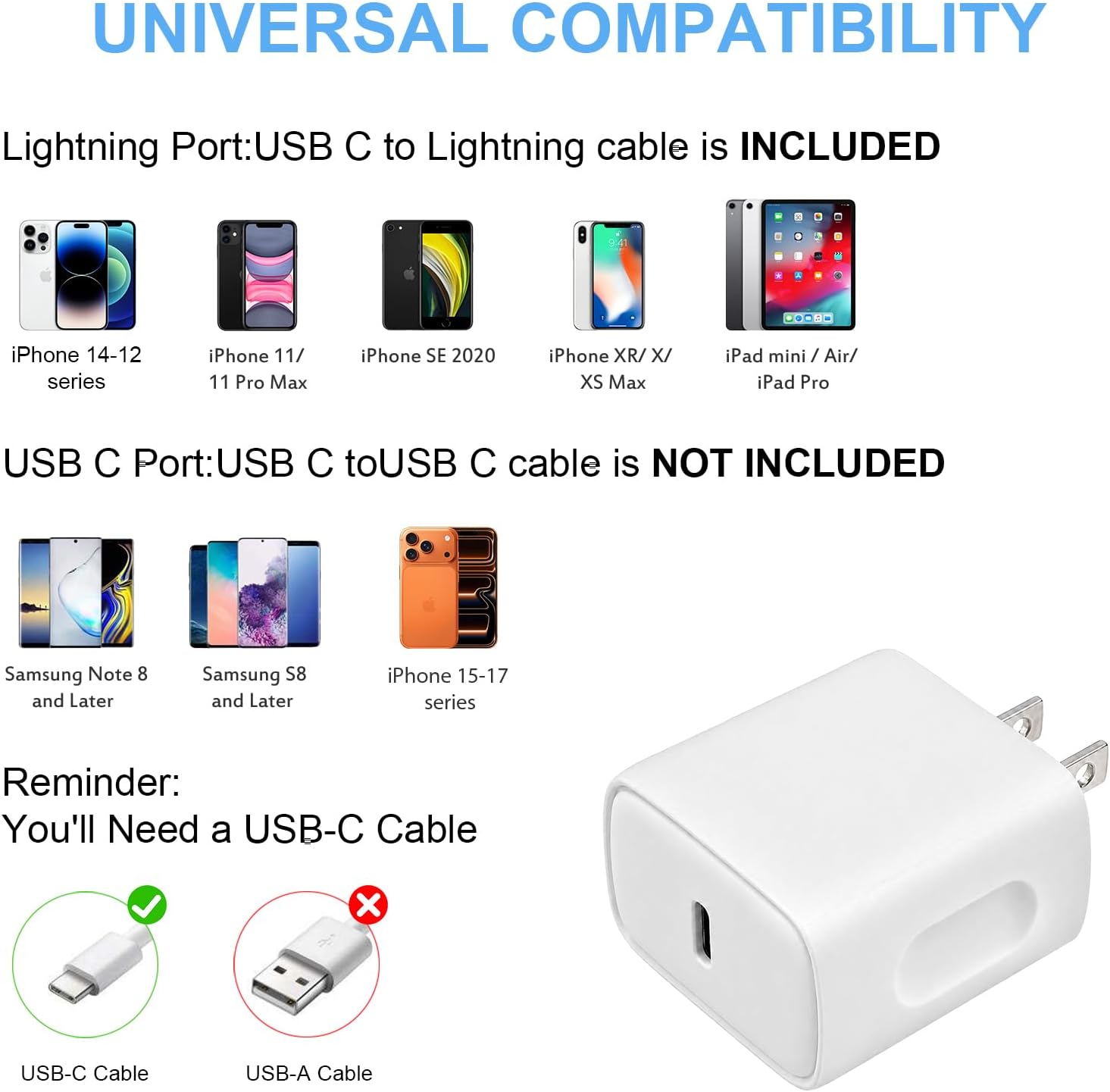 Thumbnail 5 de 20W PD Fast Charger for iPhone