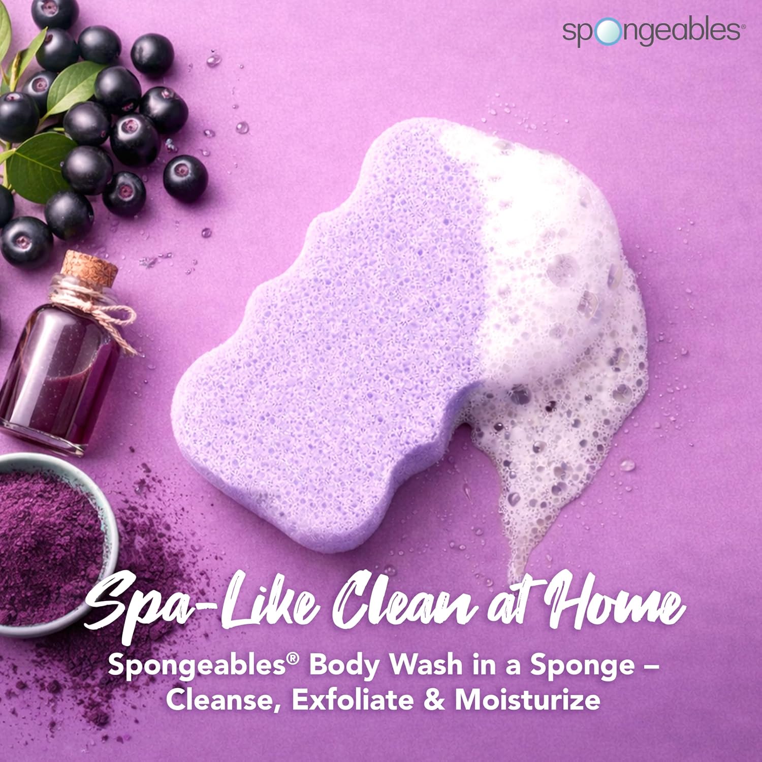 Detalle de Spongeables Body Wash Sponge 20+ Wash