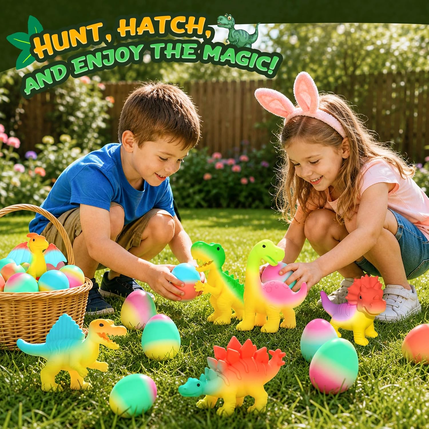 Detalle de Dinosaur Hatching Surprise Eggs for Kids – 6 Pack Dino Toys (UK)