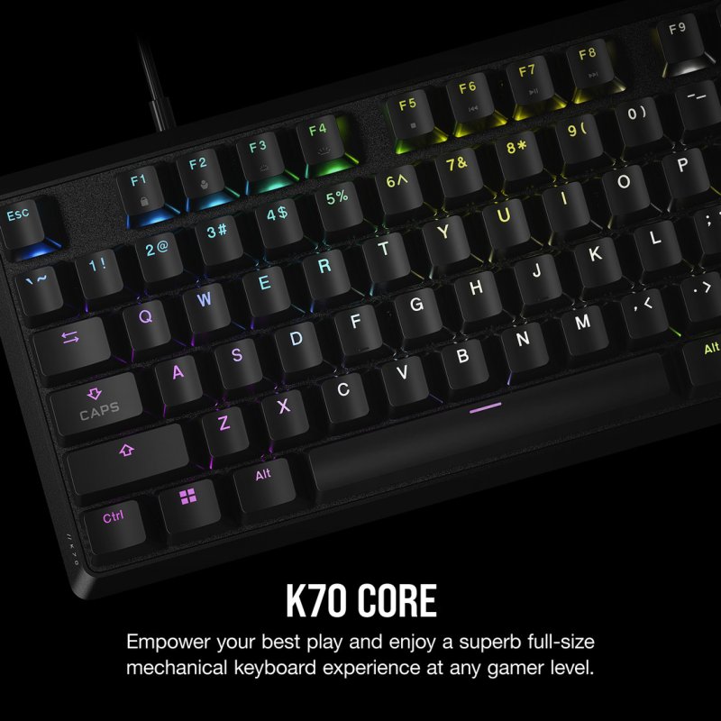 Detalle 2 de Corsair K70 CORE Teclado mecánico gaming