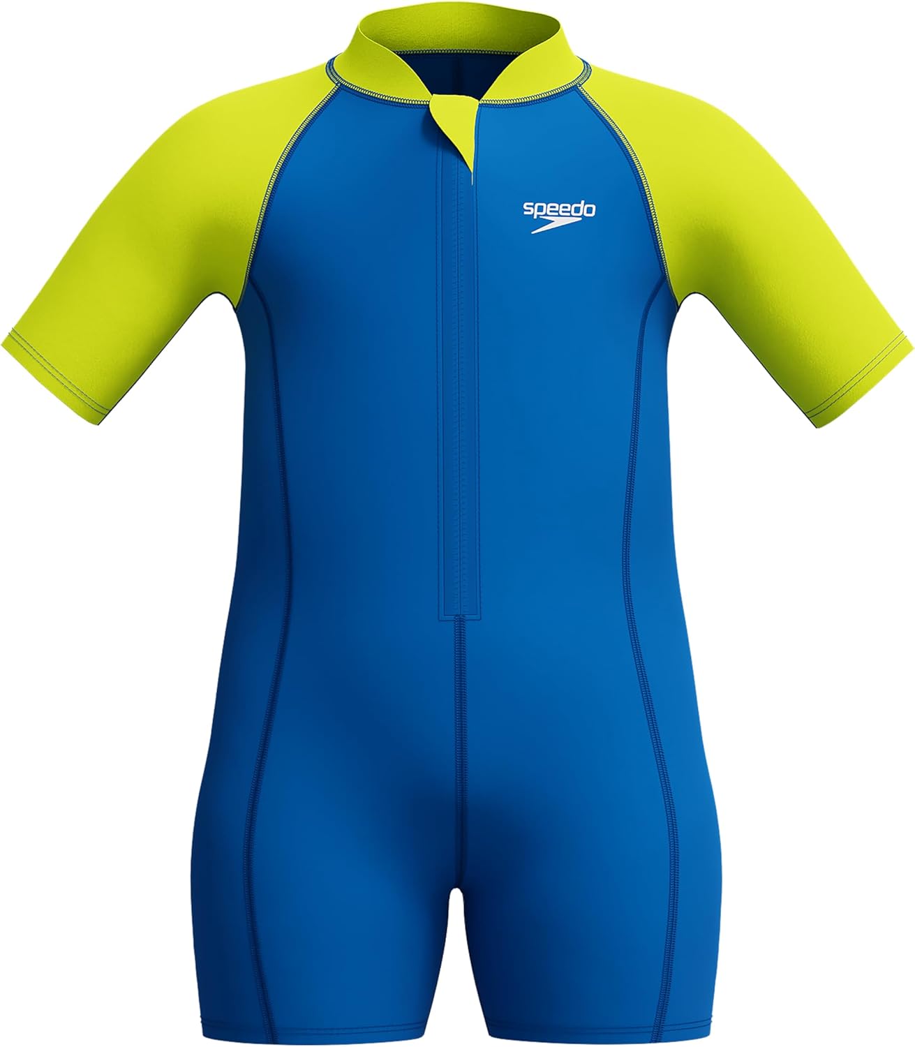 Detalle 2 de Speedo Learn To Swim Essential Wetsuit Neoprene – Muta bambino con zip frontale, protezione e isolamento