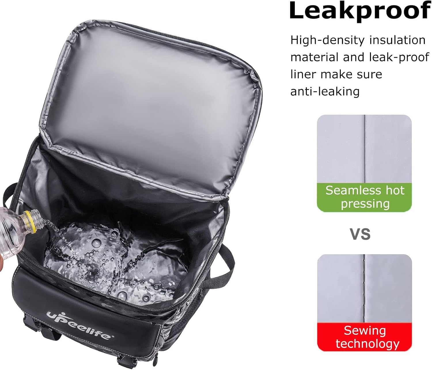Thumbnail 3 de Upeelife Sac à Dos Isotherme 30L Grand Sac Glacière Étanche – Pique-nique et Outdoor