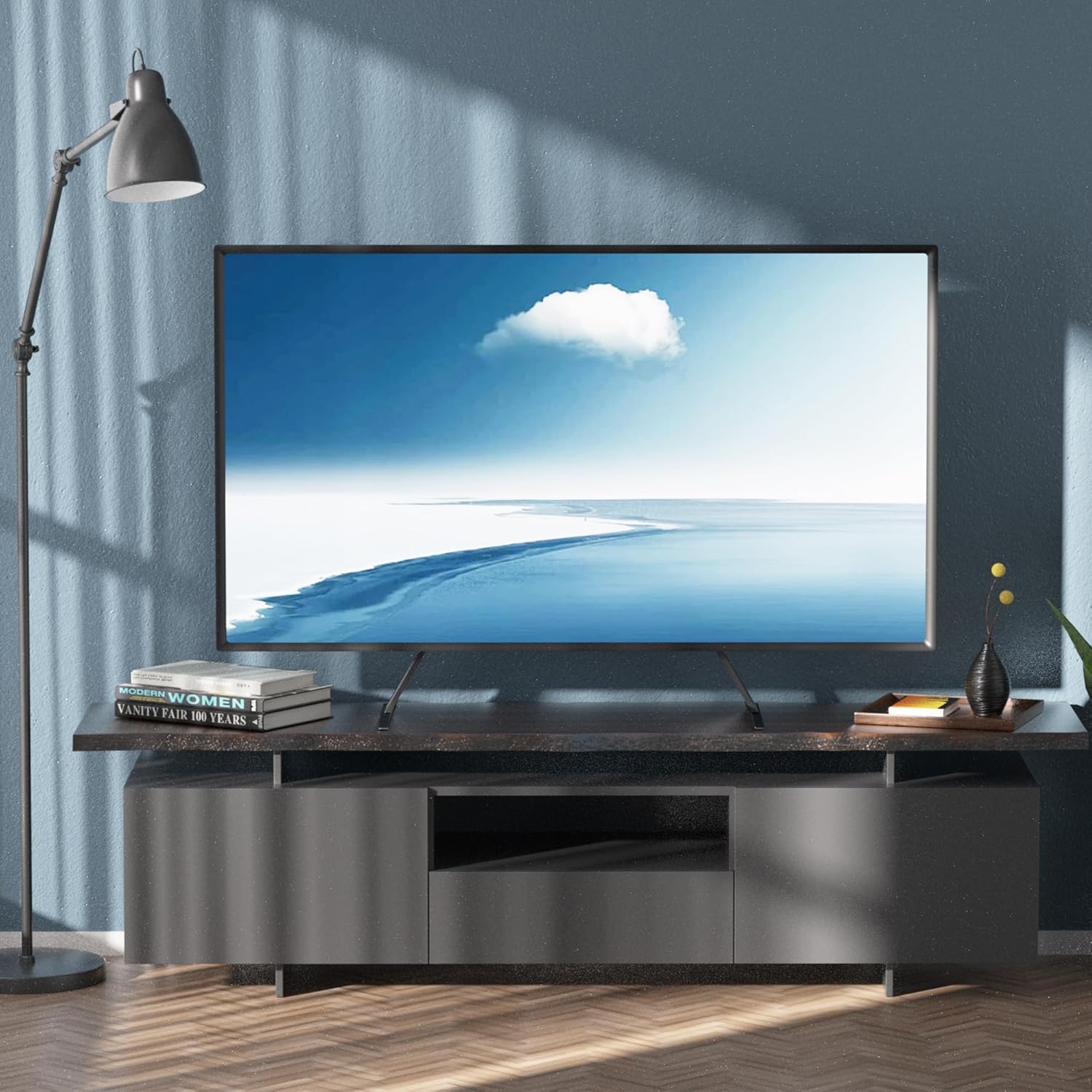 Thumbnail 6 de Suptek Universal TV Stand Base with 3-Height Adjustable Legs for 27–85 Inch TVs