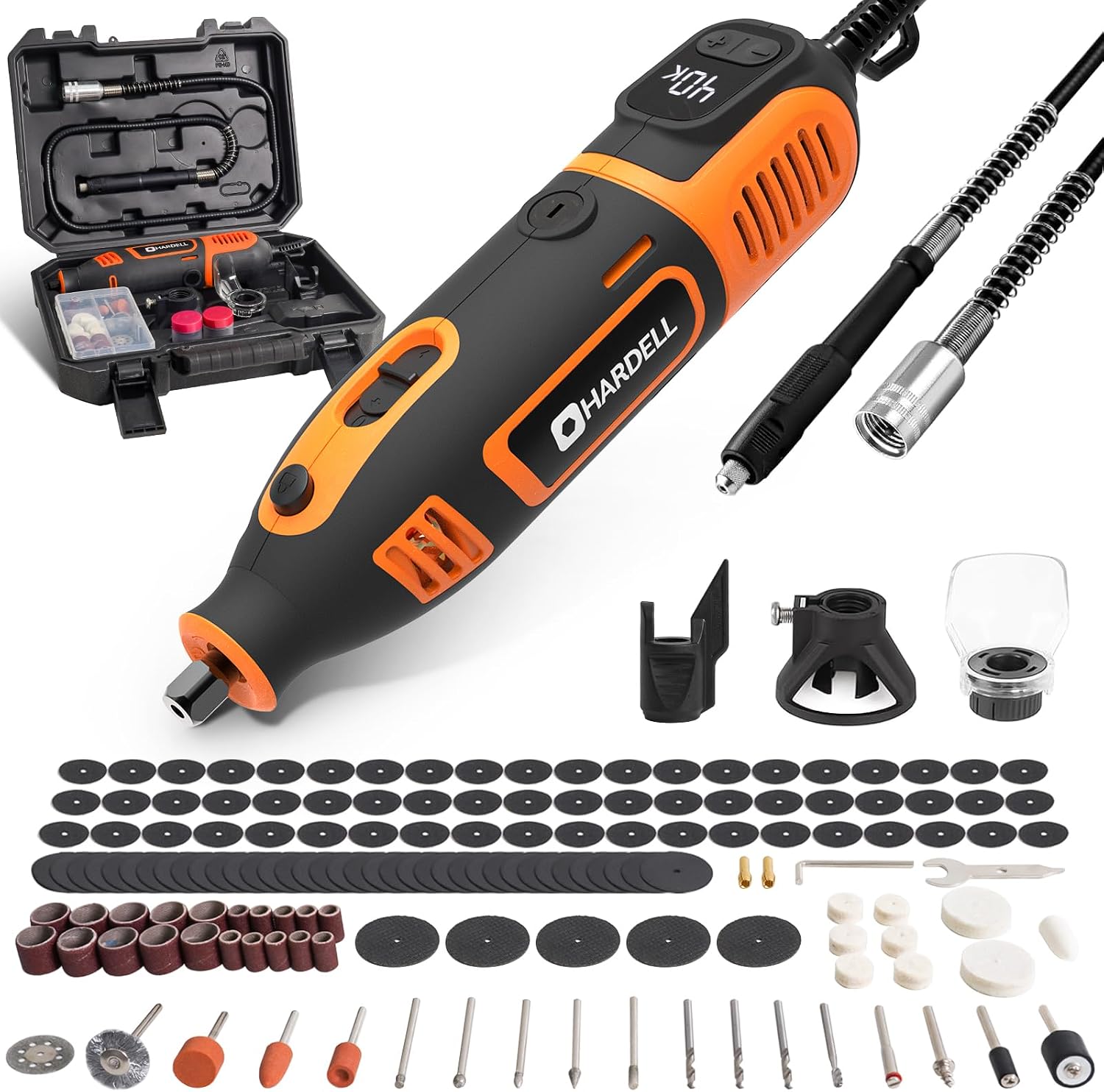 Detalle de HARDELL Corded Rotary Tool 200W