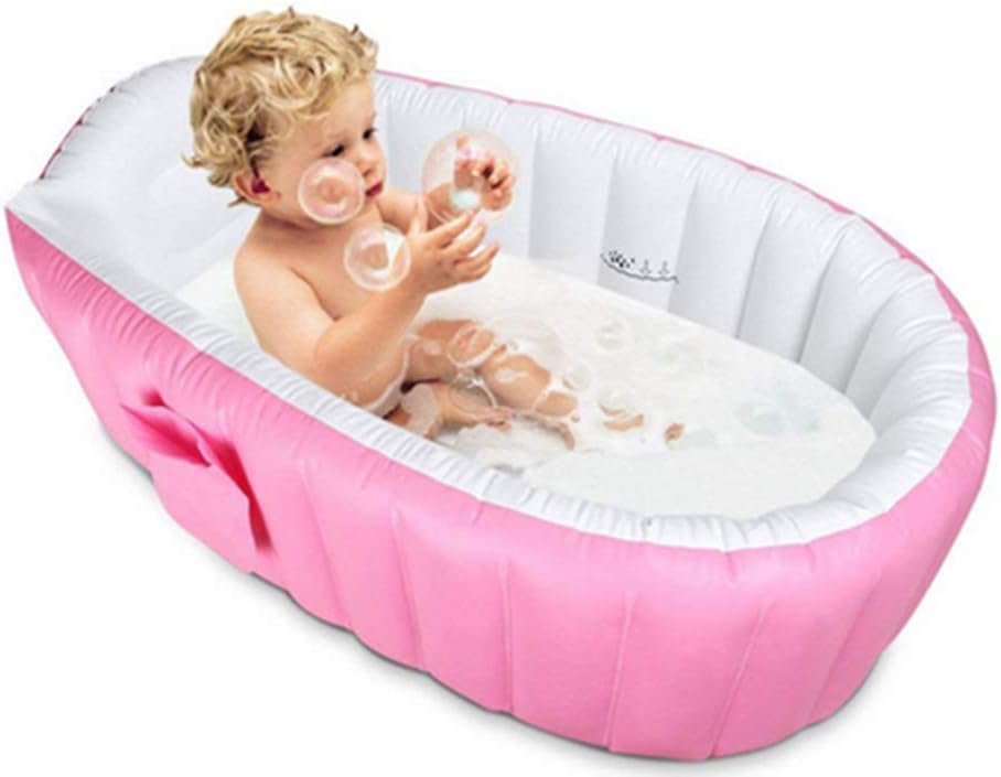 Thumbnail 1 de Alytimes Inflatable Baby Bathtub (Blue) – Portable, Foldable Bath for 0–48 Months