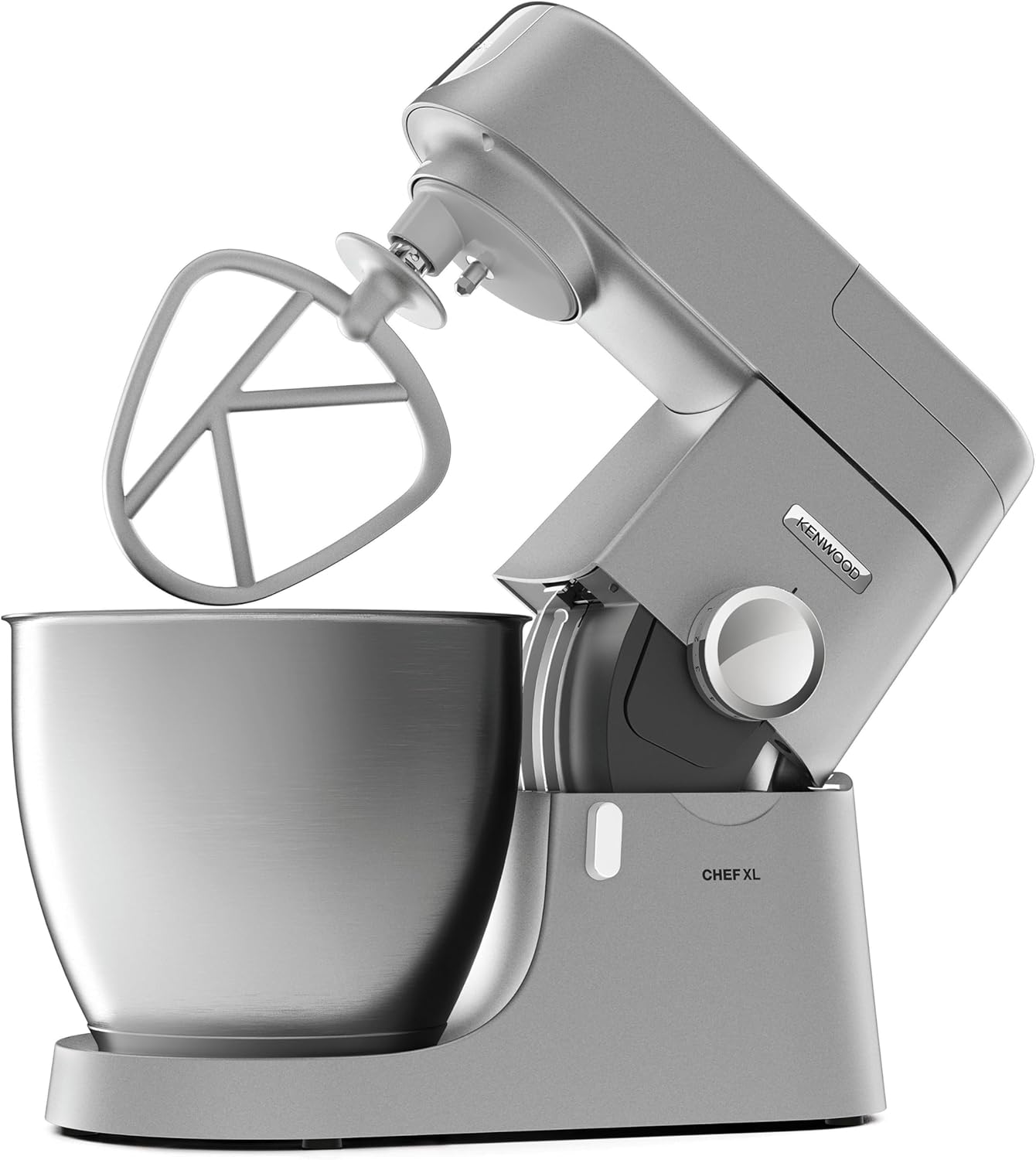 Detalle de Kenwood KVL4100S Impastatrice Planetaria Chef XL: potenza 1200W, ciotola da 6,7 L e 3 ganci inclusi