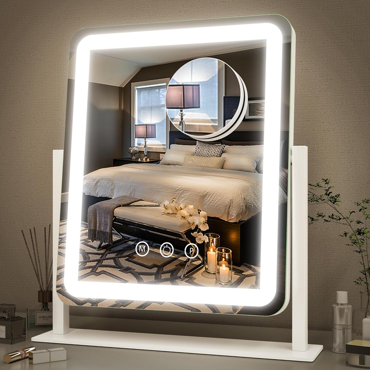 Detalle de FENNIO Vanity Mirror with Lights 15"
