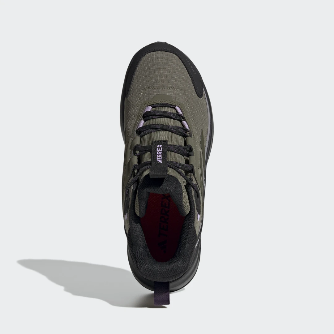 Detalle 2 de Adidas Terrex Anylander Mid Rain.Rdy Hiking: Zapatilla de senderismo en verde