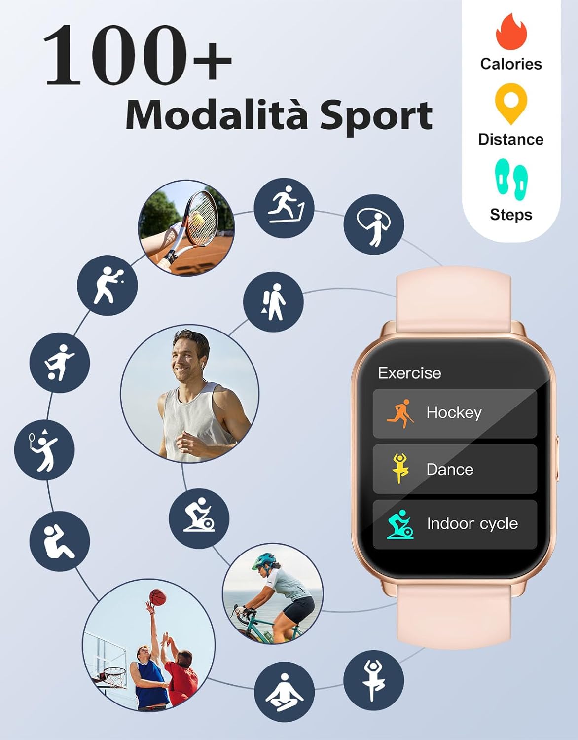 Detalle 2 de RUIMEN Smartwatch Donna 1,85"