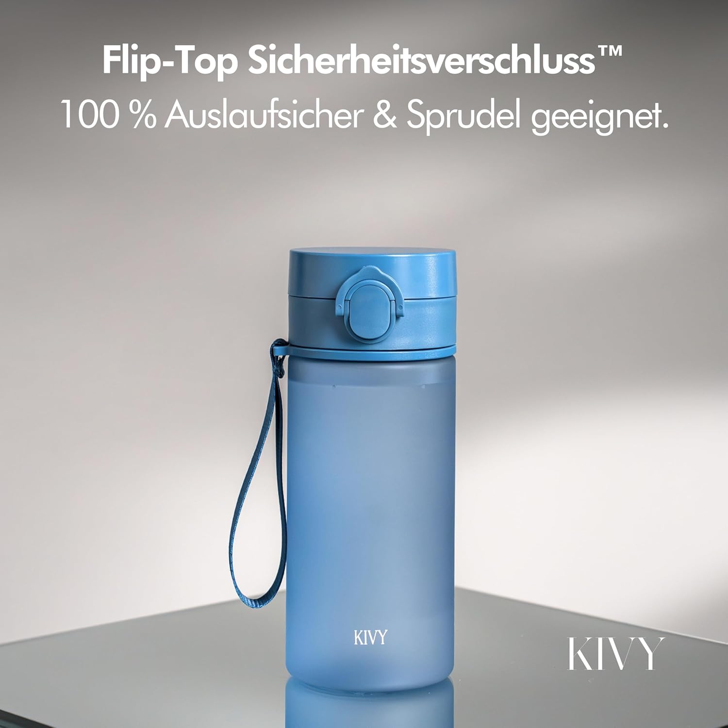 Thumbnail 2 de KIVY Trinkflasche 650ml – BPA-frei, auslaufsicher, spülmaschinenfest
