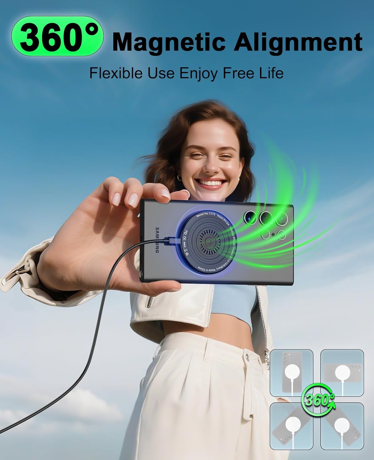 Thumbnail 6 de Wireless Charger 2Pack 15W Magnetic Pad