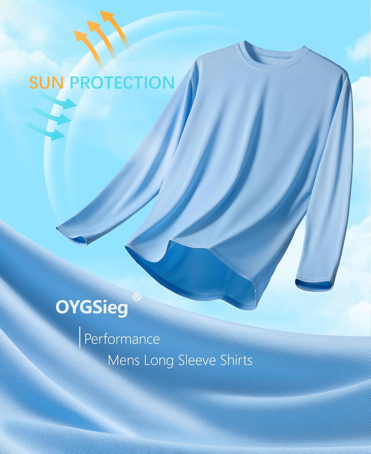 Thumbnail 4 de OYGSieg Long Sleeve Moisture Wicking Tee