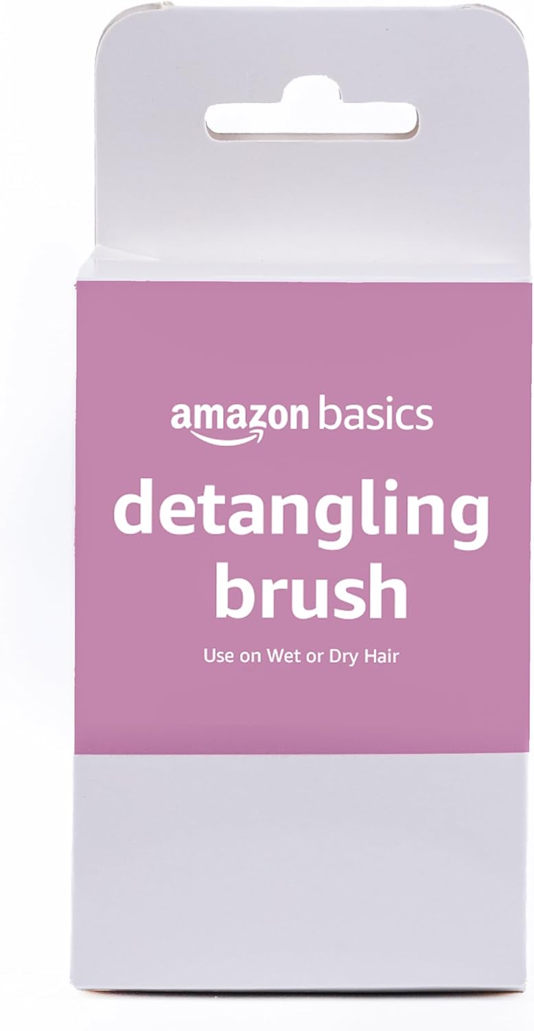 Thumbnail 5 de Amazon Basics Detangling Palm Hair Brush (Wet or Dry) for All Hair Types