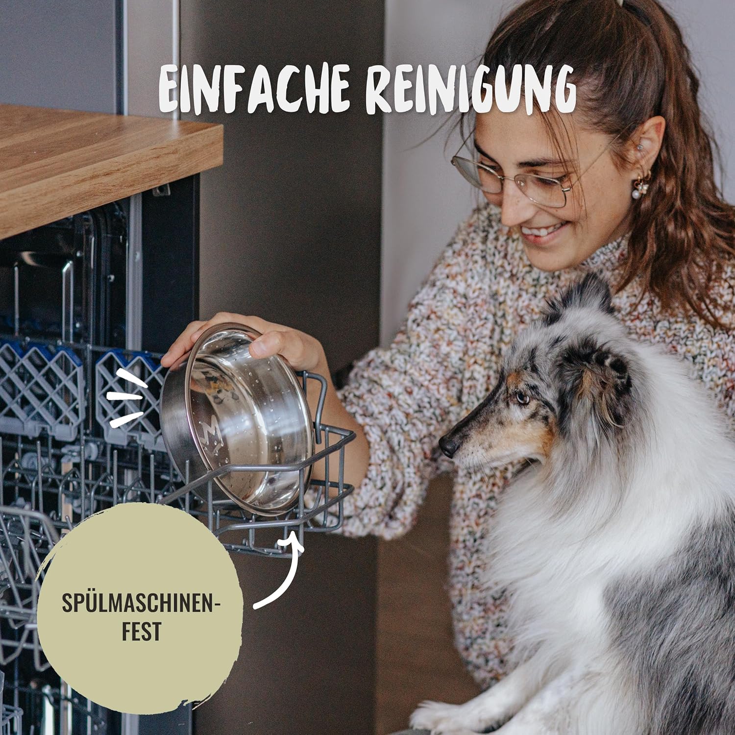 Thumbnail 4 de Rudelkönig Hundenapf 1750 ml Edelstahl