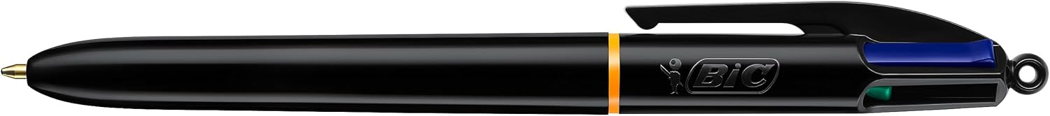 Thumbnail 2 de BIC 4 Couleurs Pro Stylos-Bille Rétractables (12x) — Pointe moyenne 1 mm, pratiques et fiables