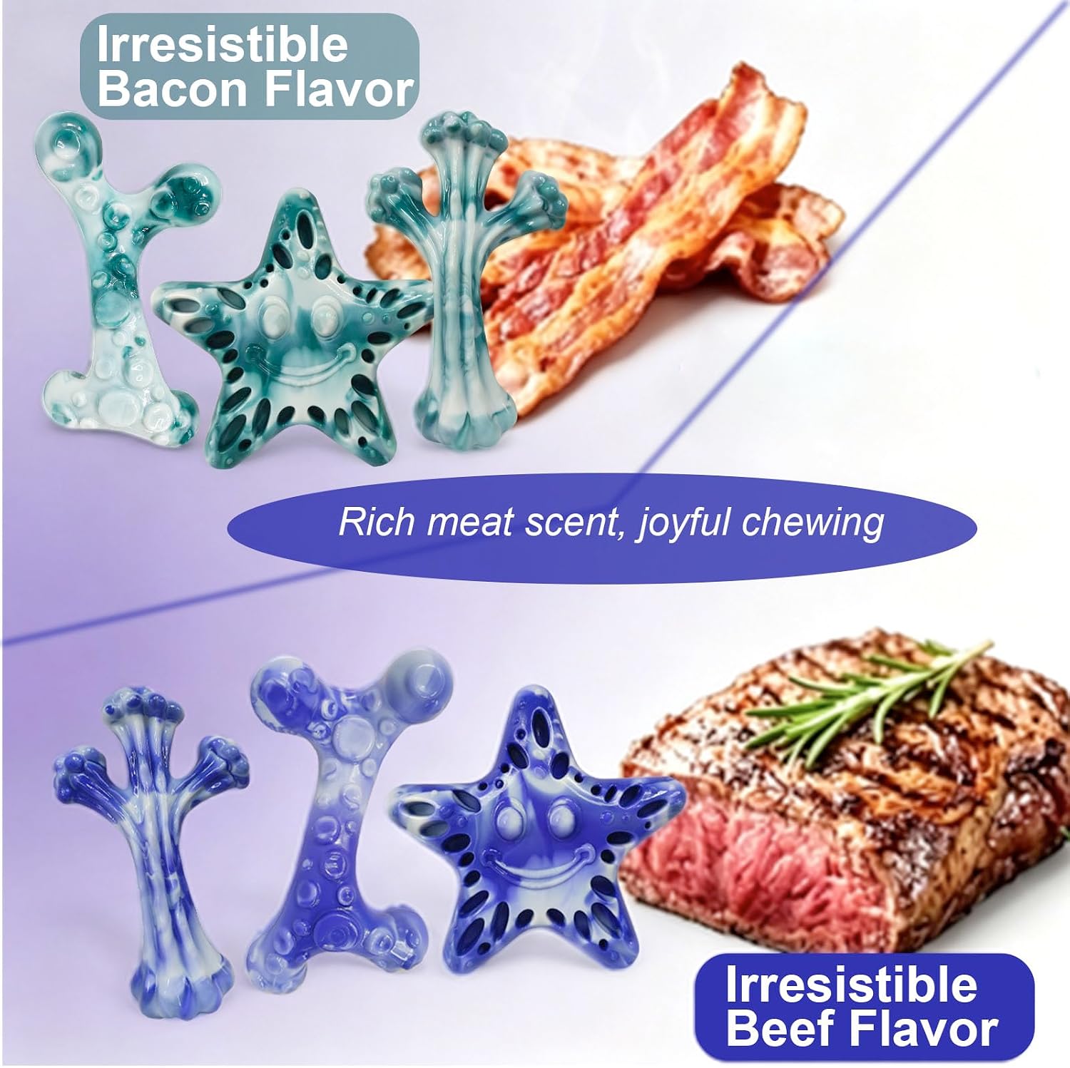 Detalle 2 de YINEYA Dog Chew Toys 3-Pack