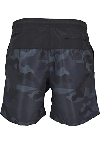 Detalle 2 de URBAN CLASSICS Bañador de Hombre Estilo Moderno – Bermudas cortos con drying rápido (XS–5XL)