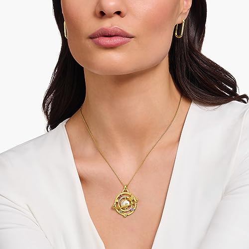 Detalle 2 de Thomas Sabo Planetary Ring Pendant, 18k Yellow-Gold Plated 925 Sterling Silver