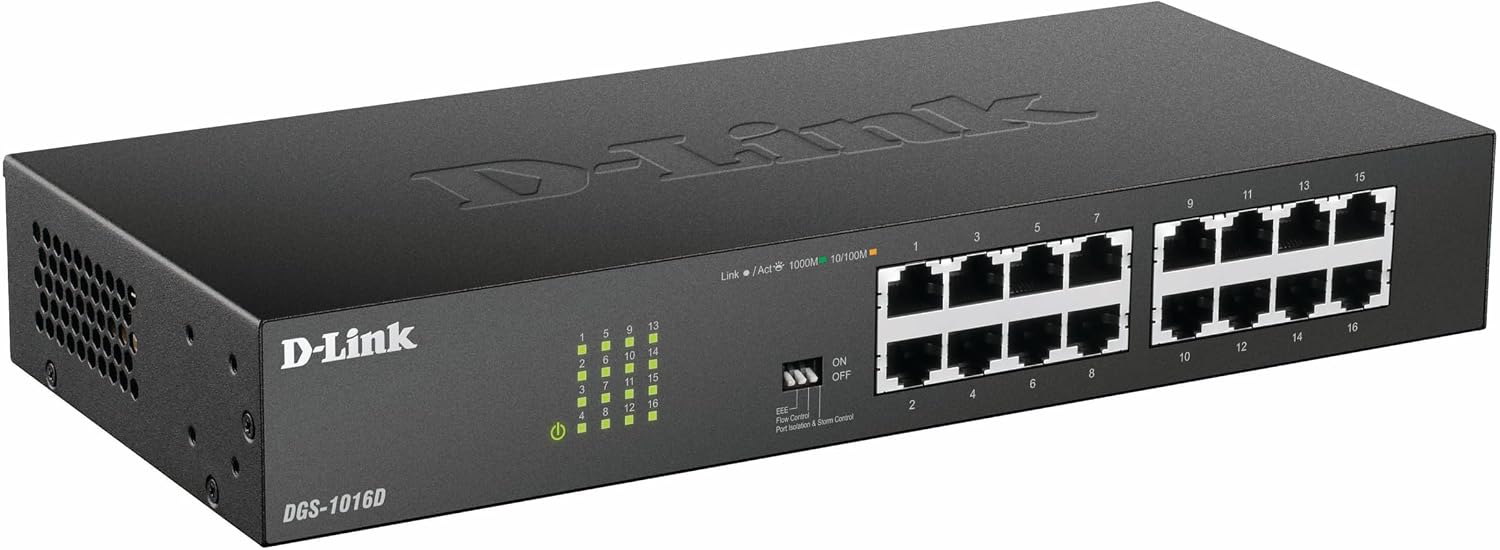 Thumbnail 1 de D-Link DGS-1016D 16-Port Gigabit Switch