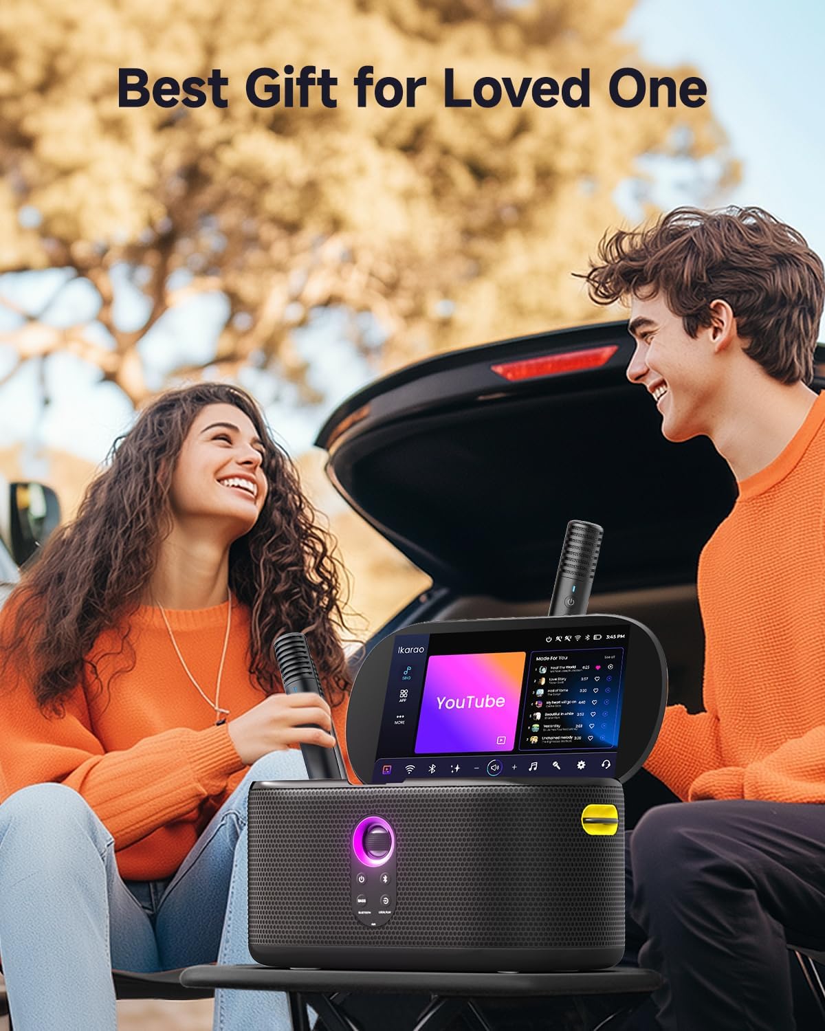 Thumbnail 6 de Ikarao Shell S1 Karaoke Machine with 10.1-Inch Lyrics Display and 280W Speaker